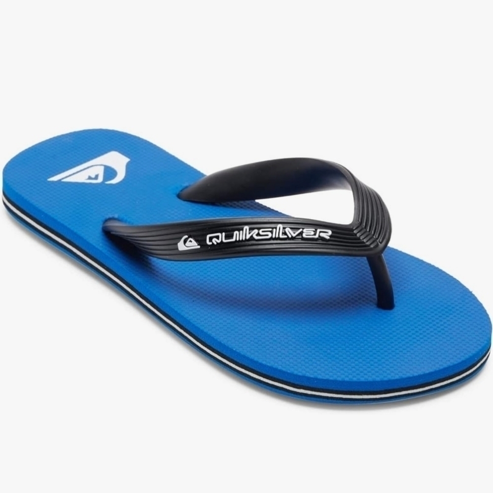Quicksilver Molokai Core Flip Flop Shoes Mens Blue